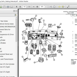 2006 Chrysler Dodge Ram Pickup Parts Catalog Manual - PDF DOWNLOAD