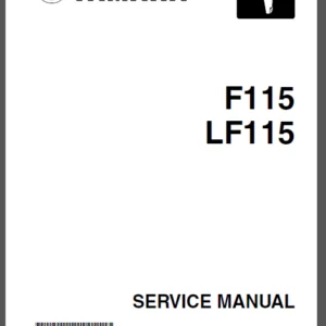 2007 - 2010 Yamaha F115 4 stroke Lf115 Left 4 stroke 115hp Outboard Models Service Manual - PDF Download