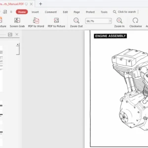 2007 Harley Davidson Touring Parts Manual - PDF Download