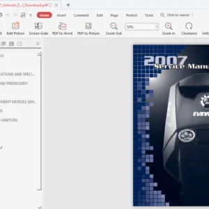 2007 Johnson Evinrude 75 90 Hp Service Manual - PDF Download