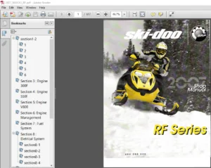 2007 Skidoo Rf Series Factory Service Shop Manual - PDF DOWNLOAD