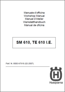 2008 Husqvarna Te610 Sm610 I E Service Manual - PDF DOWNLOAD