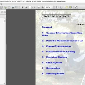 2010 ARCTIC CAT ATV Y-12 DVX 90 / 90 UTILITY  DIY FACTORY SERVICE / REPAIR / MAINTENANCE MANUAL - PDF DOWNLOAD