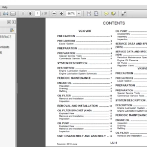 2011 Infiniti M37 M56 Service Repair Manual - PDF DOWNLOAD