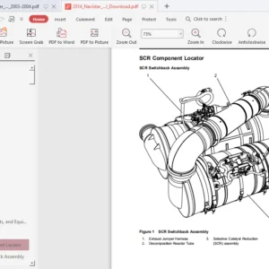 2014 Navistar N13 Engine With Scr Diagnostic Manual - PDF Download