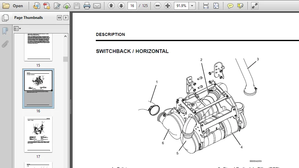2015 Navistar 9900 Exhaust Aftertreatment System With Scr Service Repair Workshop Manual - PDF Download - Image 4
