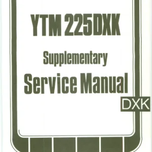 Yamaha YTM225 Tri 225 ATV Workshop Repair Manual 1983-1987 - PDF Download