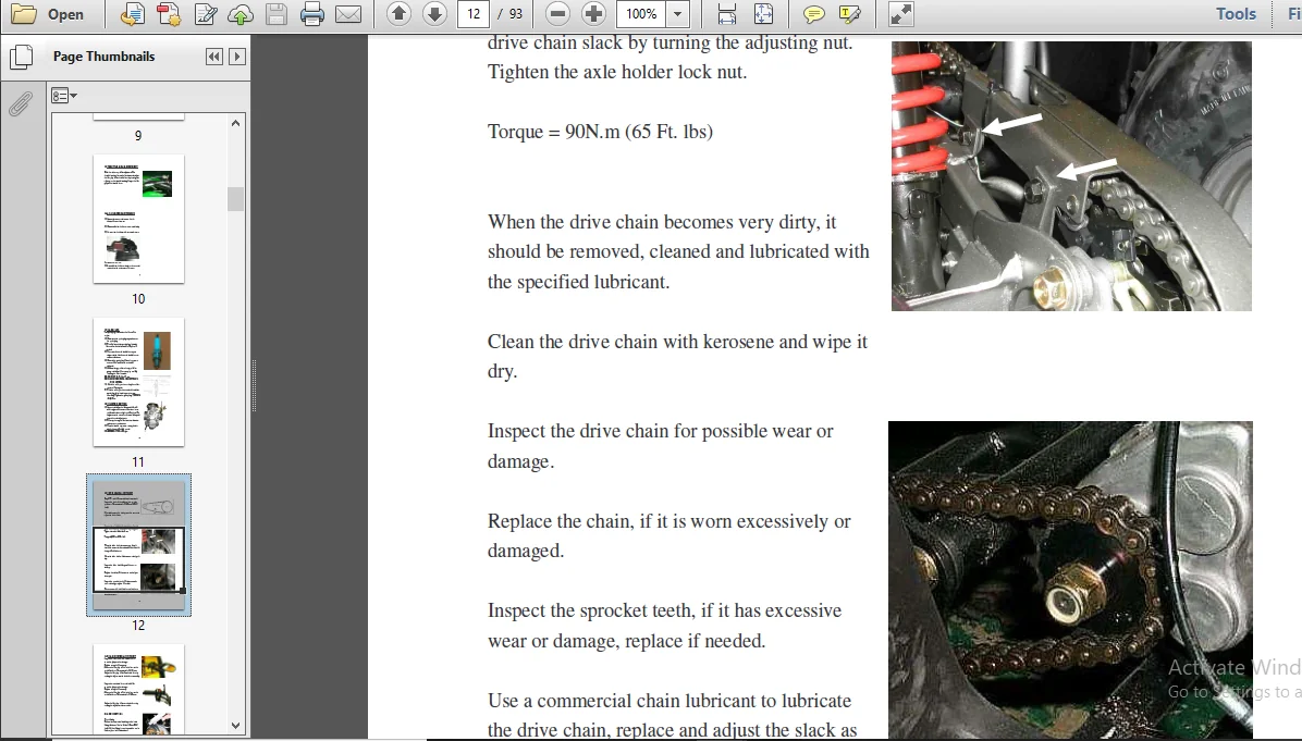 Aeon Overland 125 180 Workshop Service Repair Manual - PDF Download - Image 4