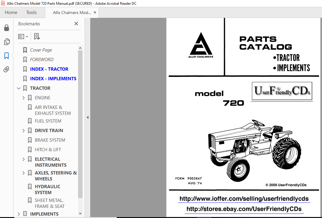 allis chalmers forklift service manual pdf free download