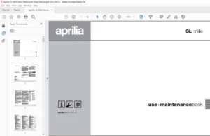 Aprilia SL1000 Falco Motorcycle Complete Workshop Service Repair Manual - PDF Download