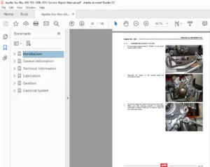 Aprilia Sxv Rxv 450 550 2006-2013 Service Repair Manual - PDF Download