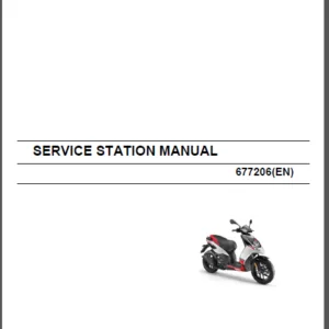 Aprilia Sr Motard 125 4t Workshop Repair Service Manual