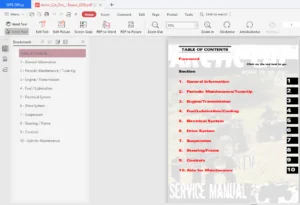 Arctic Cat Dvx 50 Utility 50 Atv Service Repair  Manual 2008 -  PDF DOWNLOAD