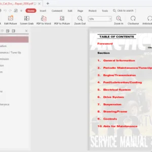 Arctic Cat Dvx 50 Utility 50 Atv Service Repair  Manual 2008 -  PDF DOWNLOAD