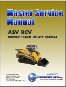Asv Posi track Rcv Track Loader Service Repair Manual - PDF Download