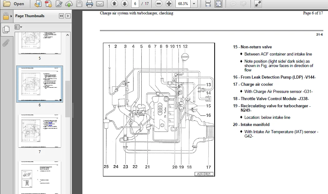 Audi 1.8t 5v Awm Engine Factory Service Repair Manual - PDF Download - Image 3