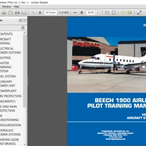 Beechcraft 1900 Airliner Pilot Training Manual - PDF Download