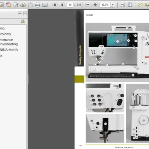 Bernina 830 Sewing Machine Instruction Manual - PDF Download
