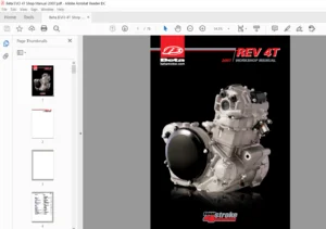 2007 Beta EVO 4T Service Repair Manual - PDF Download