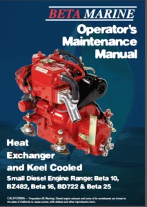 Beta Marine Engine 1590 Operators Maintenance Manual - PDF Download