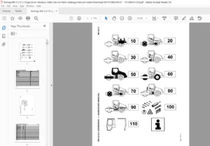 Bomag BW 212 D-3 Single drum vibratory rollers Service Parts Catalogue Manual - PDF Download