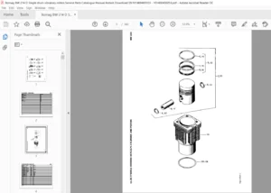 Bomag BW 214 D Single drum vibratory rollers Service Parts Catalogue Manual - PDF Download