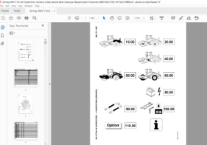 Bomag BW177 DH-40 Single drum vibratory rollers Service Parts Catalogue Manual - PDF Download