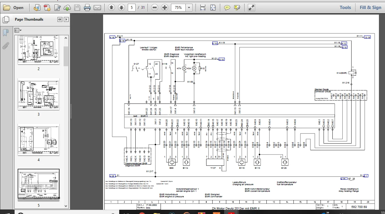 Bomag Bw 213-3 Single Drum Vibratory Roller Hydraulic Schematics And Circuit Diagrams Manual - PDF DOWNLOAD - Image 3
