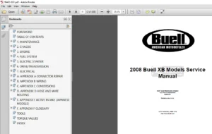 Buell Xb12r Firebolt 2008 Factory Service Repair Manual - PDF DOWNLOAD