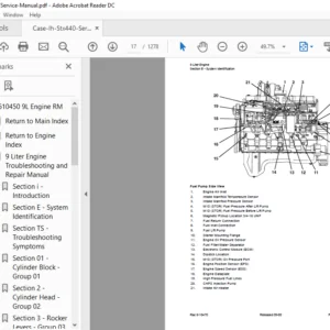 Case IH Stx440 Troubleshooting and Service Manual - PDF Download