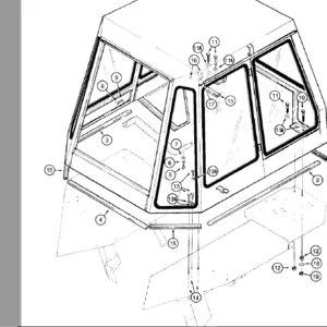 Case 480f Construction King Backhoe Parts Catalog Manual - PDF DOWNLOAD