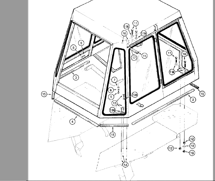 Case 480f Construction King Backhoe Parts Catalog Manual Pdf Download Heydownloads Manual 0964