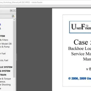 Case 580c 580ck Loader Backhoe Service Repair Manual PDF Download