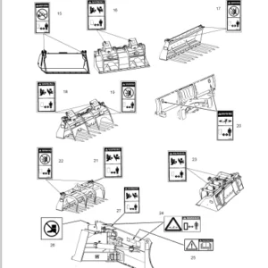 Caterpillar 216B, 226B, 232B, 236B, 242B, 246B, 248B, 252B, 262B and 268B Skid Steer Loaders Operation and Maintenance Manual - PDF Download