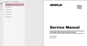 Caterpillar 216b,226b,232b&242b Workshop Service Repair Manual - PDF Download