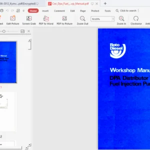 Cav Dpa Fuel Pumps Workshop Manual - PDF DOWNLOAD
