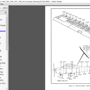 Cessna 172 Skyhawk 1963-1968 Service Repair Manual - PDF Download