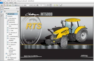 Challenger Mt500b Tractor Parts Catalog Download