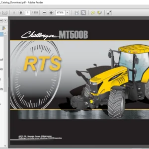 Challenger Mt500b Tractor Parts Catalog Download