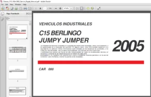 Citroen C15 1984 - 2005 Service Repair Manual - PDF DOWNLOAD