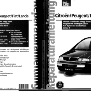 Citroen Peugeot Fiat Lancia Diesel Engine 1994 1995 1996 199 - PDF DOWNLOAD