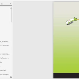 Claas Disco 3450 3050 2650 C Plus Disc Mower Operation Manual  - PDF Download