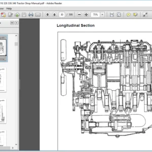 Claas Renault Ceres 316 326 336 346 Tractor Service Repair Manual - PDF Download