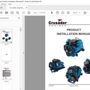 Crusader Engines Product Installation Manual - PDF DOWNLOAD