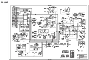 Daewoo Doosan Excavator Dh Series Electrical Hydraulic Schematic Manual collection - PDF Download