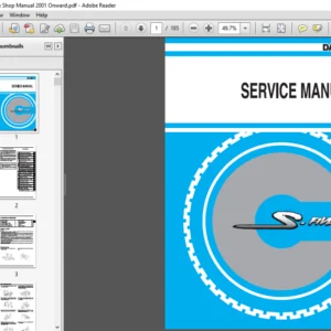 Daelim S Five Service Repair Manual 2001 Onward - PDF Download