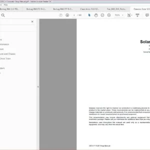 Daewoo Solar S220 5 S220 V 220LC V Excavator Shop Manual - PDF DOWNLOAD
