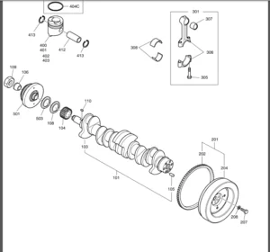 Daewoo Doosan Dx225lca Crawler Excavator Service Parts Catalogue Manual - PDF DOWNLOAD
