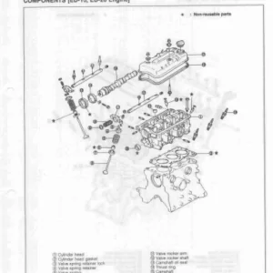 Daihatsu  L500 L501 ED 10  ED 20 EF EL Service Manual - PDF Download