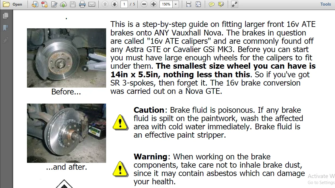 Dedicated Vauxhall Nova Opel Corsa A Guides, Tips & Mods Service Workshop Repair Information Manual - PDF Download - Image 3